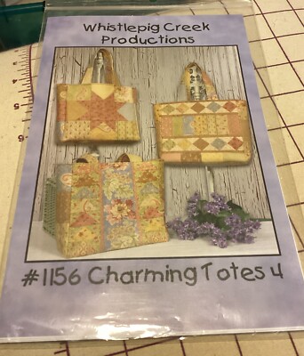 Whistle pig Creek Productions, #1156, Charming Totes 4, New | eBay