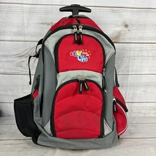 Ebay Live! Chicago 2008 Red Rolling Backpack Wheeled Travel Carry On Luggage