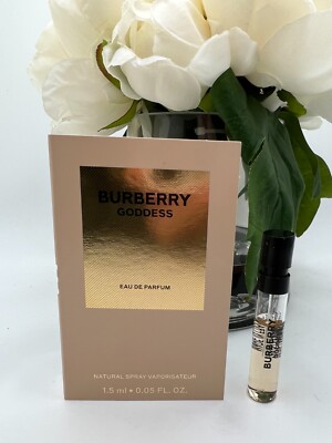 Burberry Goddess Eau de Parfum EDP Sample Spray .05oz, 1.5ml New