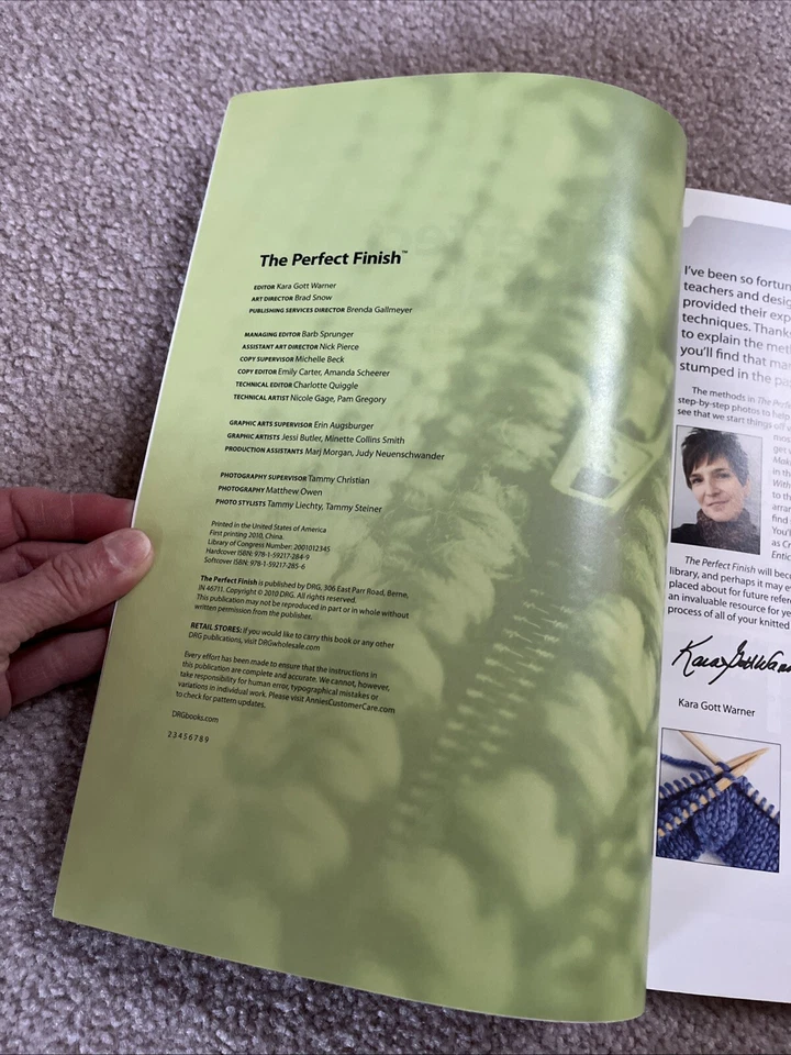 The Perfect Finish- Kara Gott Warner- Knitting Finish Techniques - Image 4 of 4