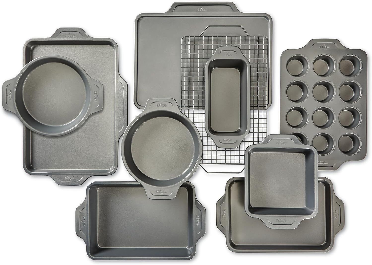 All-Clad Pro-Release Nonstick Bakeware Set 10 Piece Oven 10-Piece, 10-Piece