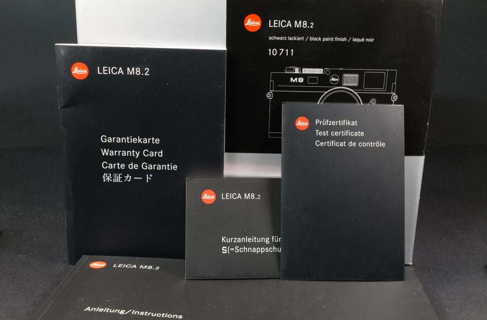 LEICA M8.2 black paint extrem selten #10711  - ROTER PUNKT KAMERA An-Verkauf - Bild 3 von 4