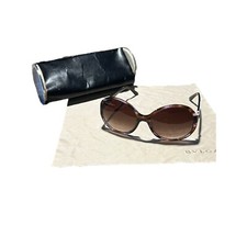 Bvlgari Bulgari Sunglasses Case Cloth Women 8108B Italy Big Rhinestones READ