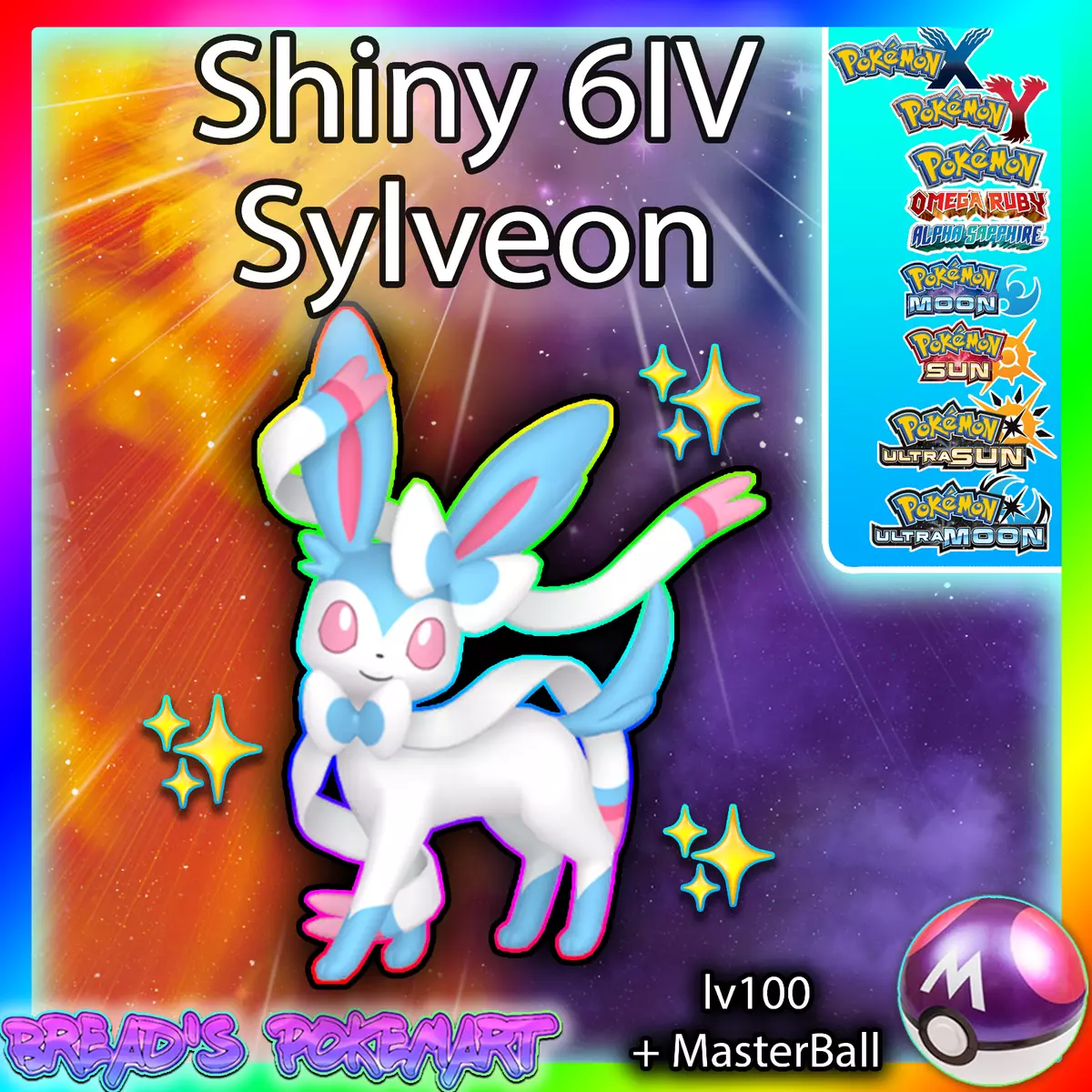 8) 57 Pokémons Lendários Shiny 6 Iv's - Xy Oras Sun Moon 3ds - R$ 21,50 em  Mercado Livre