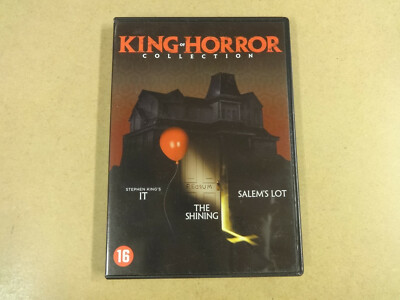 4-DISC DVD / KING OF HORROR COLLECTION - IT - THE SHINING - SALEM'S LOT