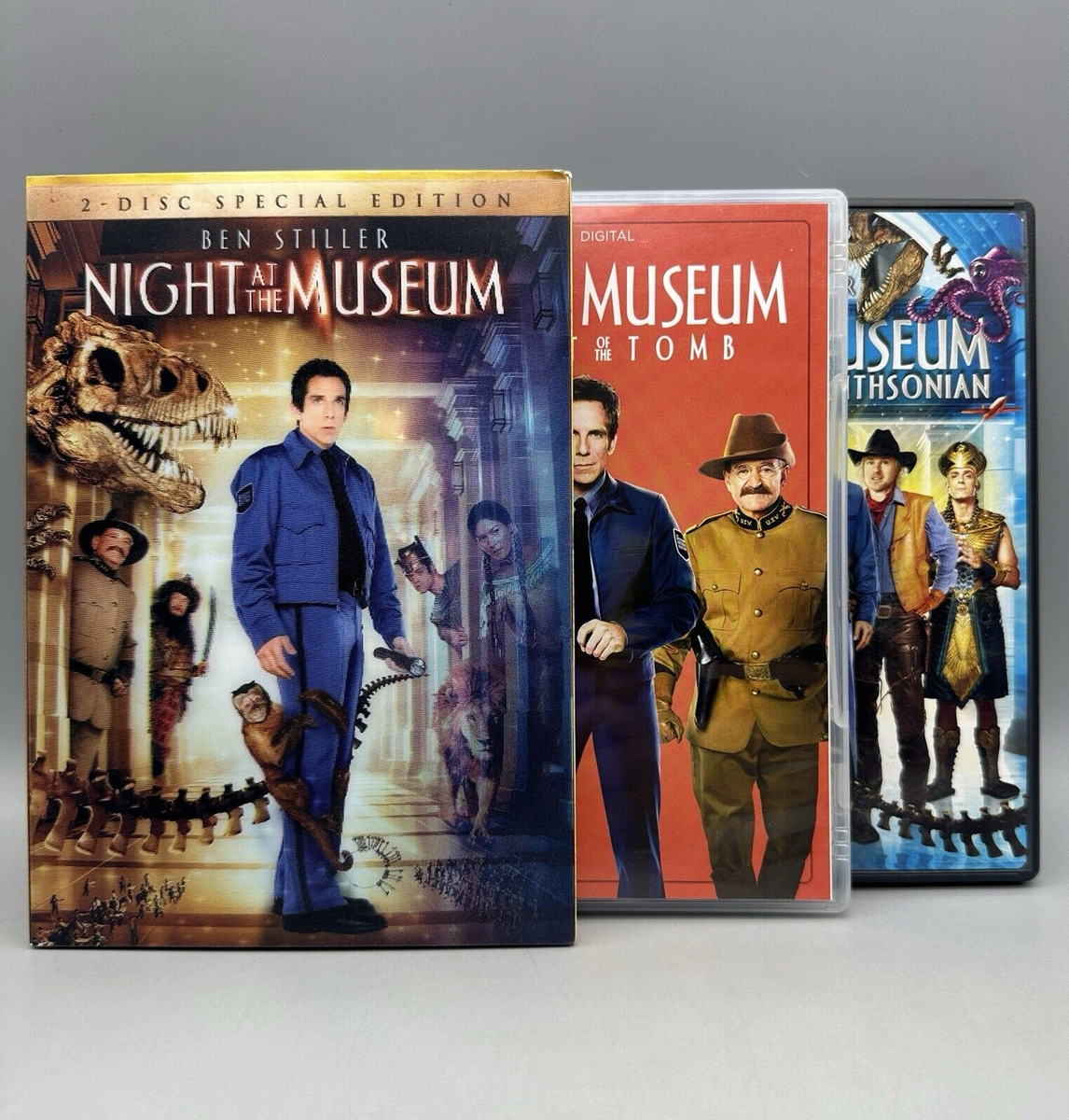 Night at the Museum (DVD) w/ Secret of the Tomb + Battle of the