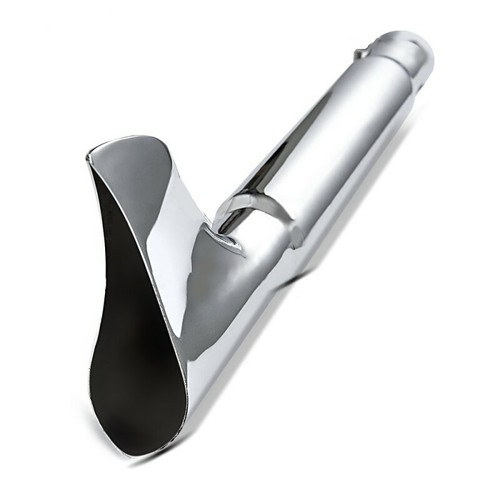Escape Fishtail par para Kawasaki VN 1500 Drifter cromo - Imagen 3 de 4
