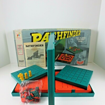 VINTAGE 1977 PATHFINDER MILTON BRADLEY BOARD GAME COMPLETE BOX SET 2 PLAYER