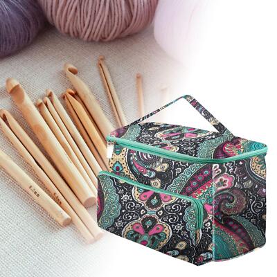 Crochet Bag Yarn Storage Tote MYBAGZIING Knitting Bag, Large Yarn