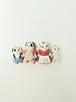 calico critters dalmatian dog family