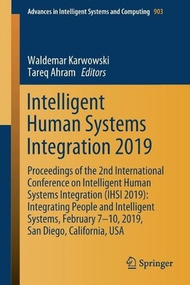 Intelligent Human Systems Integration 2019 by Waldemar Karwow... - 9783030110505