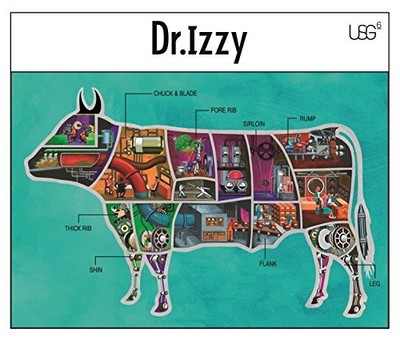 Dr.Izzy First Press Limited Edition CD+2 LIVE CD