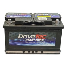 DriveTec AGM Battery 12V 800A Start Stop