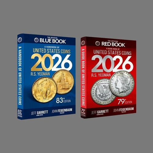 Whitman 2026 Red Book and Blue Book Bundle, Paperback
