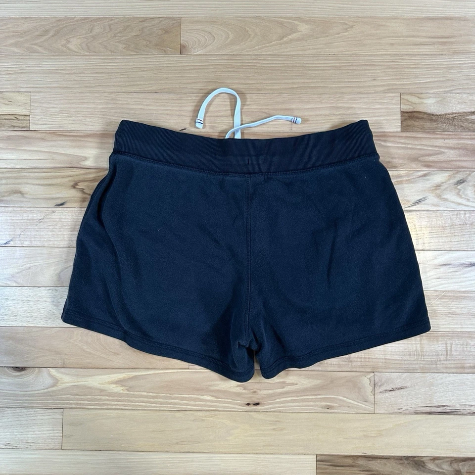 Pantalones Cortos Champion Mujeres Grandes Damas Negros Entrenamiento Atlético Cintura Elástica De Colección Foto 2 de 3