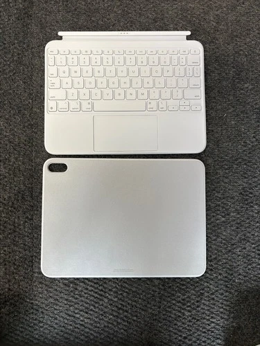 Apple Magic Keyboard Folio iPad 10th Generation MQDP3LL/A White 10.9" A2695 OPEN