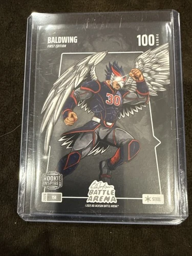 Drake Baldwin BALDWING Steel 2026 Bo Jackson Battle Arena Card #158 Braves