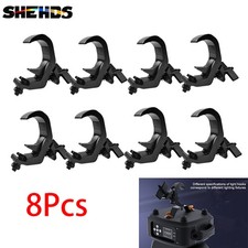 SHEHDS 8PCS Truss Clamp Stage Light Clamp Alloy Par Light Hook Heavy Duty 220LB