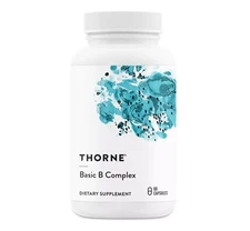 Thorne Basic B Complex 60 capsules x 3-Pack ( Total 180 caps ) NEW!