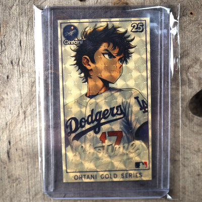 Shohei Ohtani 2018 Anime Sport Manga Rookie Cartoon Gold