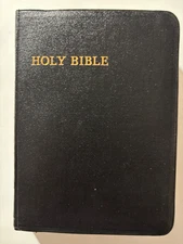 Vintage Cambridge Bible King James Version 23 carat gold edges in original box