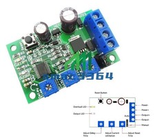 PWM DC Motor Over   Load Protection Switch Module Governor 6V 12V 24V 10A *lg