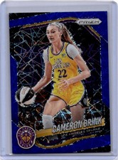 2025 Panini Prizm WNBA #87 Cameron Brink Blue Velocity Prizms