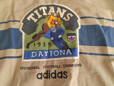 Vintage Classic 1980s Adidas Daytona Titans Football Sweatshirt