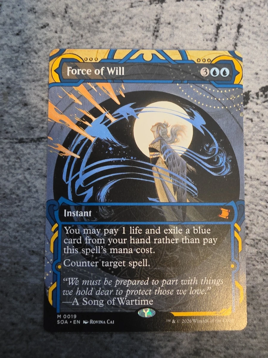 Collectible Individual Force of Will Card Games in English for