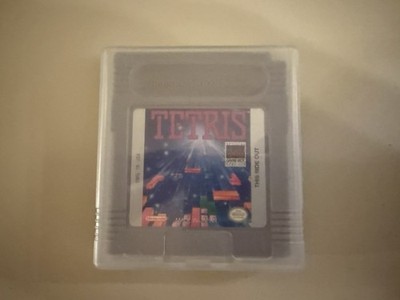 Nintendo Gameboy Tetris Game Cartridge with Case