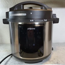 Ambiano 6 quart 13-in-1 Air Fryer Pressure Cooker Slow Cooker New No Box Tested