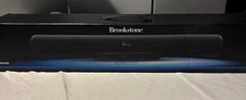 Brookstone Elite Pulse Bluetooth Sound Bar Wireless Speaker Built-In Mic TF USB