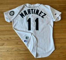 Seattle Mariners Russell Diamond Collection Edgar Martinez Jersey Mens 48 XL MLB