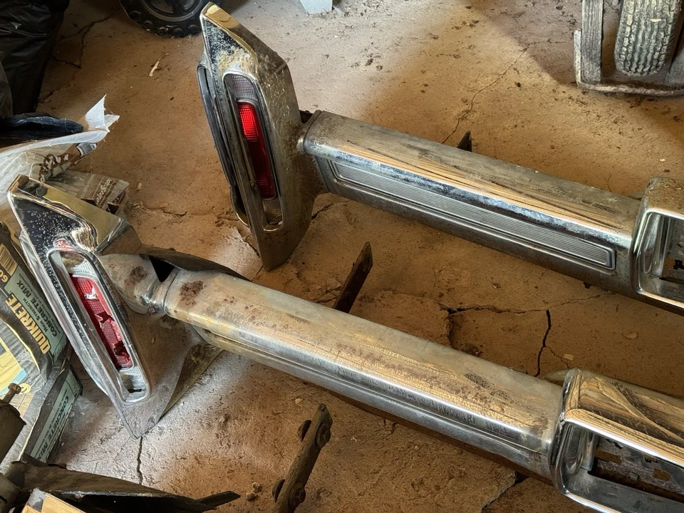 3 Amazing Cadillac Deville Rear Bumpers 1 -1967 & 2 - 1966 - Image 2 of 4