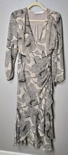 ASTR THE LABEL Floral Print Faux Wrap Dress Size Small