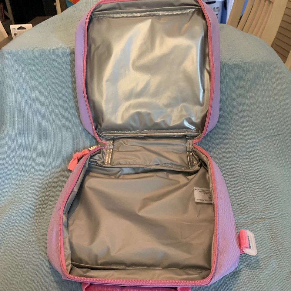 Fiambrera Hello Kitty rosa brillo suave Foto 3 de 3