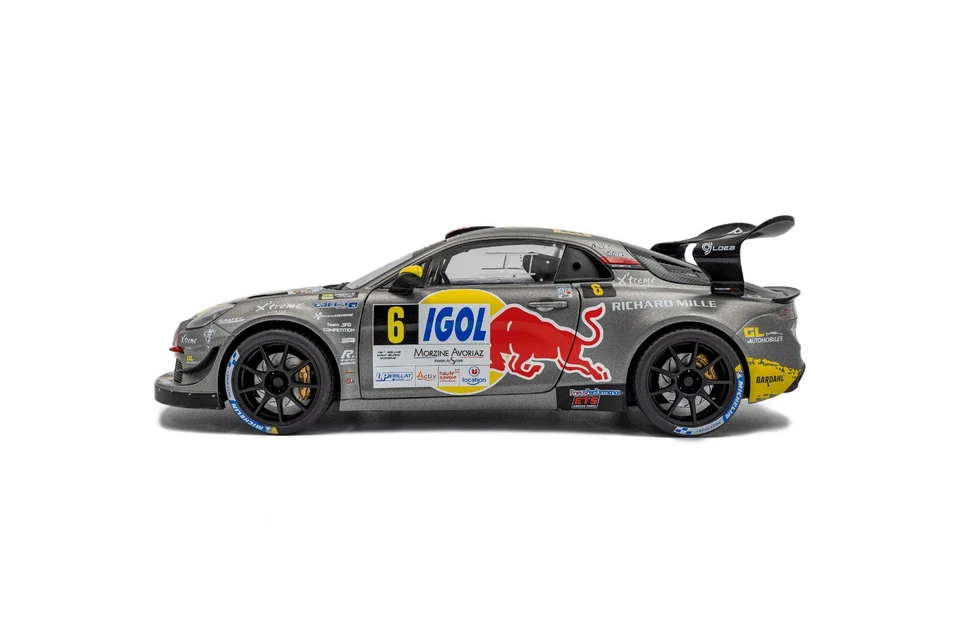 SOLIDO ALPINE A110 RGT+ #6 LOEB/ GODEY RALLYE MONT BLANC 2024 1:18 PREVENTE - Immagine 3 di 4