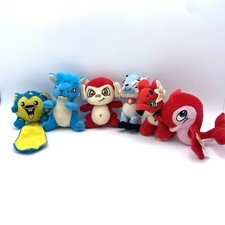 Neopets Plush Lot 6 Starry Meerca Kougra Ixi Mynci Flotsam Kyrii 2004 w/Tags