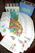 Vintage 1981 THE LETTER PEOPLE World Book Chi...