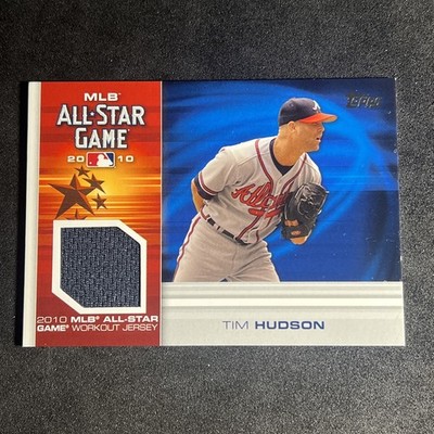 TIM HUDSON Jersey All Star Workout 2010 Topps Baseball AS-THU