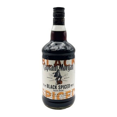 Captain Morgan BLACK SPICED Rum, 40% Vol. 0,7 l