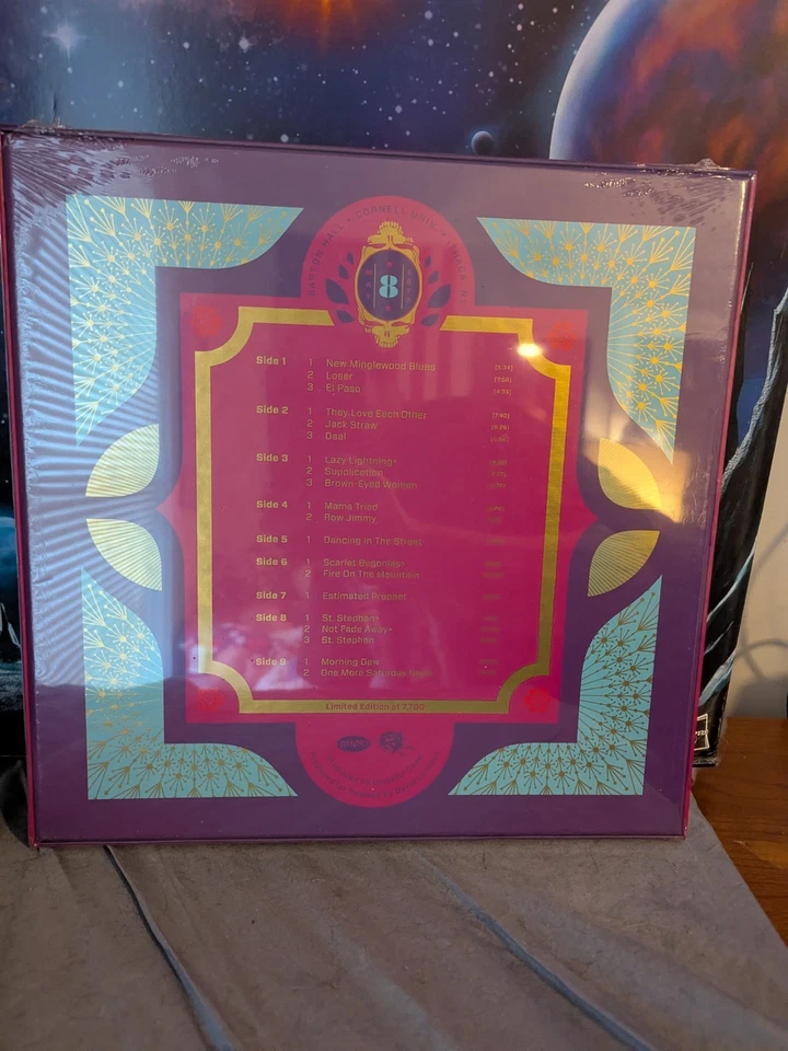grateful dead cornell 5/8/77 vinyl Box Set 5lp Sealed NEW Foto 2 de 2