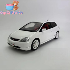 OTTO 1:18 Honda Civic TYPE-R EP3 white Resin Unopenable Car Model
