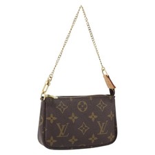 LOUIS VUITTON Monogram Mini Pochette Accessori Pouch M58009 LV Autore ka1652V