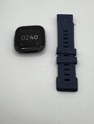 FITBIT VERSA 2 Smartwatch Copper Stone/Mist Grey FB507GYSR Used - TESTED