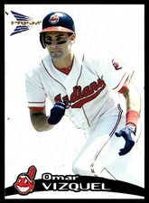 1999 Pacific Prism Omar Vizquel Cleveland Indians #48