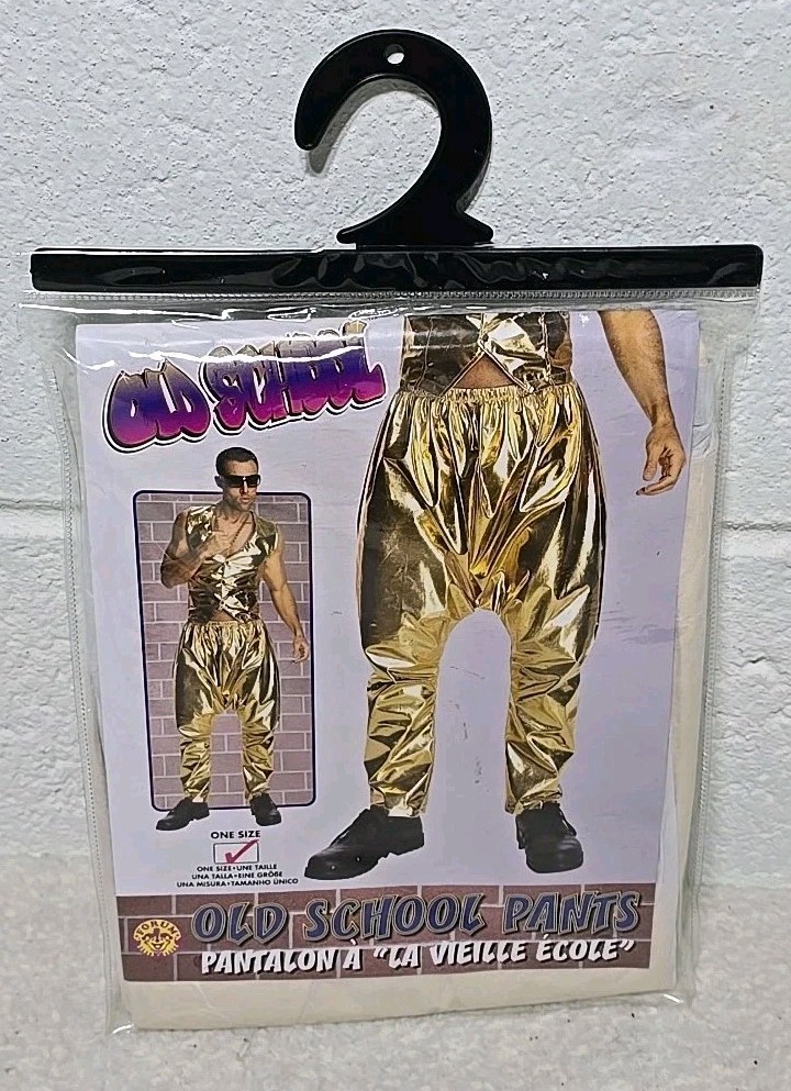 MC Hammer MCハマー　ヴィンテージ XLサイズ USAメイド Spirit Halloween Old School MC Hammer Pants Gold One-Size By Forum