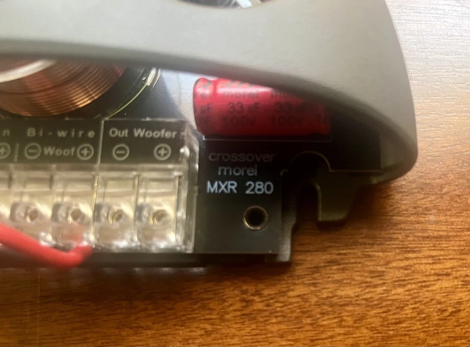 Red pasiva cruzada de 2 vías Morel MXR 280 - ¡COMO NUEVA RARA! Foto 2 de 2