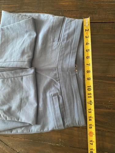 Pantalone donna blu Croft & Barrow taglia 4P The Effortless elasticizzato caviglia vita media - Foto 15 di 19