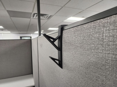 Cubicle Double Hook   Over the Wall Coat & Bag Hanger   No Tools, No Damage